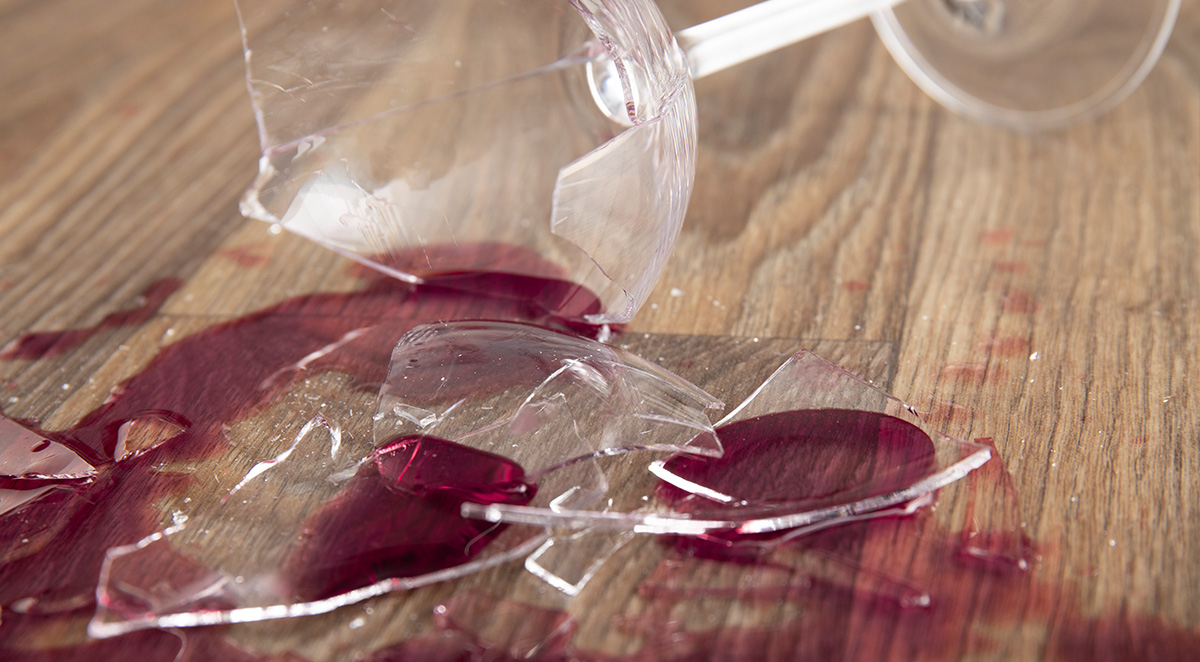 How to Clean Up Broken Glass